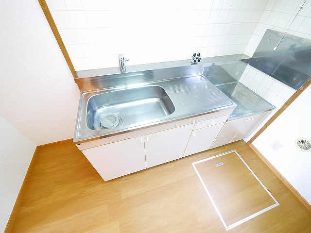 グリーンコーポＵのキッチン|使いやすいキッチンです