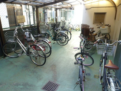 【その他共用部分】 | メゾンヒデックス | 駐輪場です