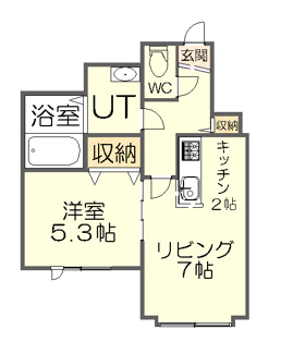【間取り】 | レグジー明日風 | ※同建物・同タイプ