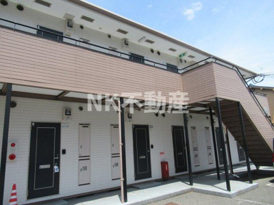 【外観】 | エステートピアナカタC棟（長瀬賃貸） | 外観は落ち着いています