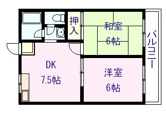【間取り】 | 煌弐番館