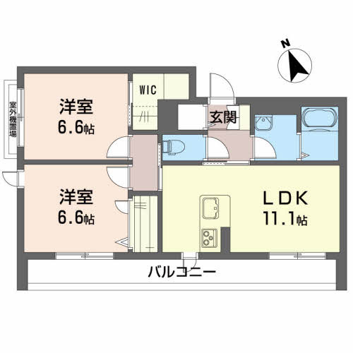 メゾン神明町の間取り