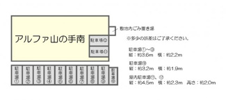 【駐車場】 | アルファ山の手南