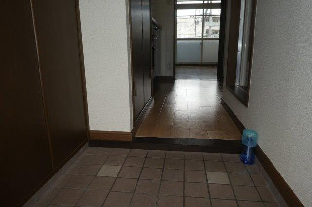 シティーハイツの玄関