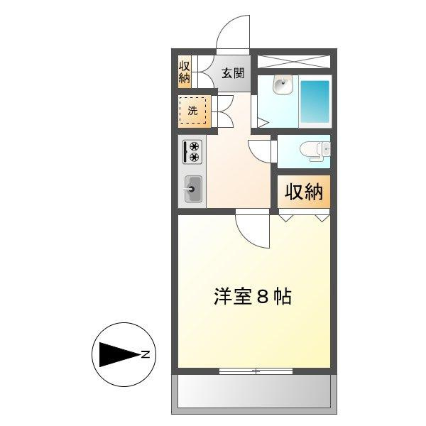 シティーハイツの間取り