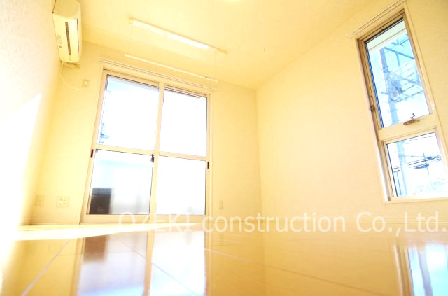 K'レセンテの居間・リビング|※間取り反転