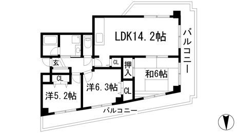 【間取り】