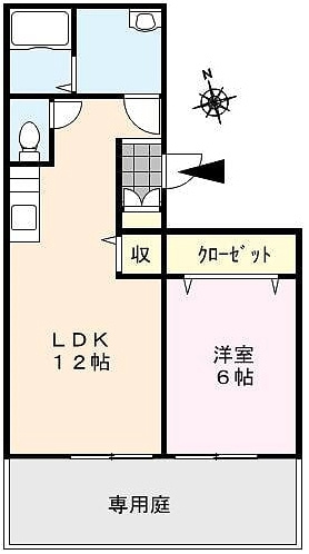 ドミールパークⅡの間取り