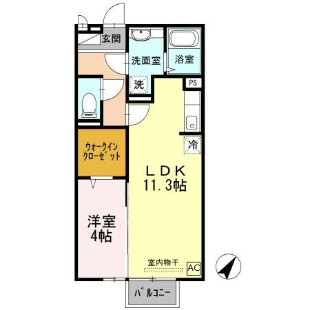 サンシャイン砥堀の間取り