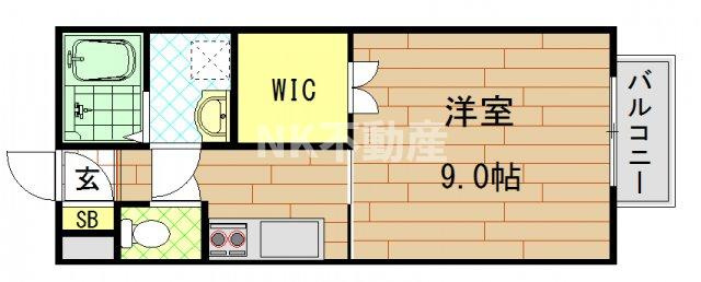【間取り】 | グランメール（徳庵賃貸） | 間取りです