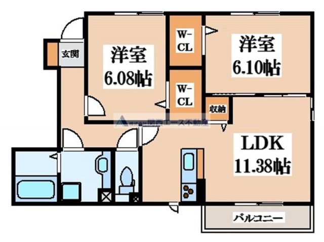【間取り】 | セントコリーヌＡ棟