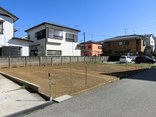 八千代市大和田新田　売地　建築条件なし　約４８坪の整形地の外観|八千代市大和田新田　売地　更地　建築条件なし　約４８坪の整形地