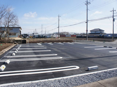 【駐車場】 | アリエッタＫ | 運転苦手な方でも駐車しやすい♪