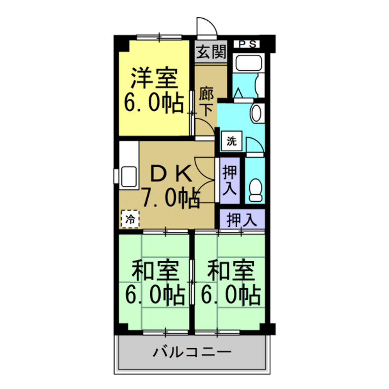 ラ・セゾンの間取り