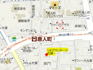 【地図】 | リオグランテージ大濠