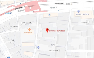 【地図】 | リオグランテージ大濠