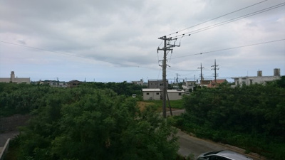 【展望】 | 南城市つきしろ　戸建住宅 | 南東方向に海が少し見えます(^^♪