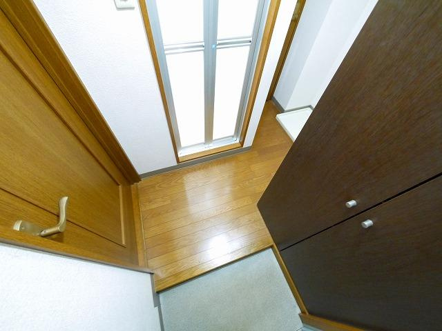 幸福マンションの玄関|シンプルで使いやすい玄関です