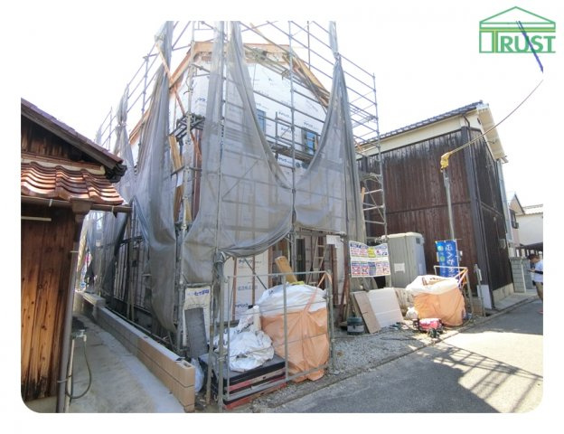明石市林３丁目新築戸建の外観|８月２７日の時点です