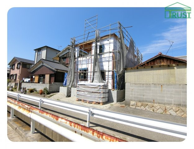 明石市林３丁目新築戸建の外観|８月２７日の時点です
