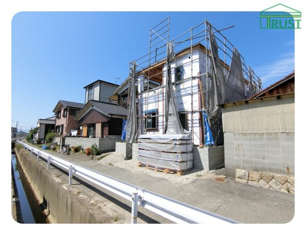 明石市林３丁目新築戸建の外観|８月２７日の時点です