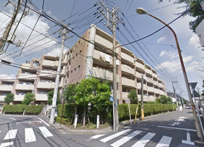【外観】 | クレッセント二子多摩川Ⅴ | 南西角部屋・リビング二面バルコニーにつき日照・通風良好。