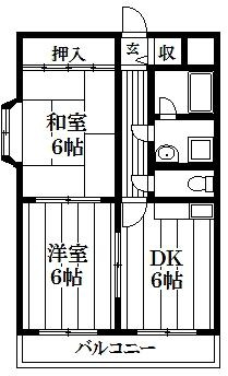 【間取り】 | シャトー中野