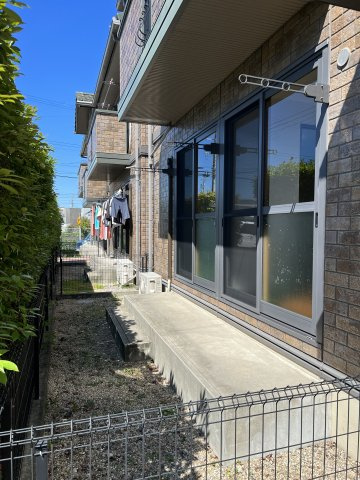 セジュールあいりすAの庭