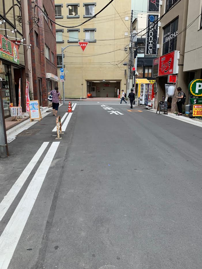 台東区上野３丁目の事務所の周辺