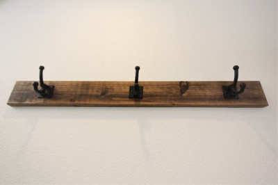 【内装】 | リヴェール | リヴェール　　　玄関にアイアンのコートフックを設置しましたので、便利ですよ♪