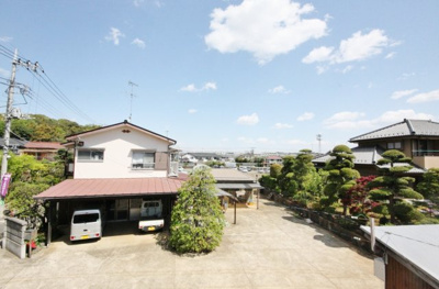 【展望】 | リヴェール | リヴェール　　　高い建物がありませんので、陽当りも良好です。お洗濯物もポッカポカになりますよ♪