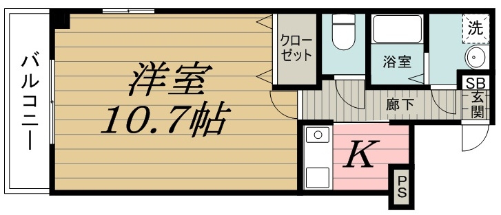 パークサイドヒルズの間取り