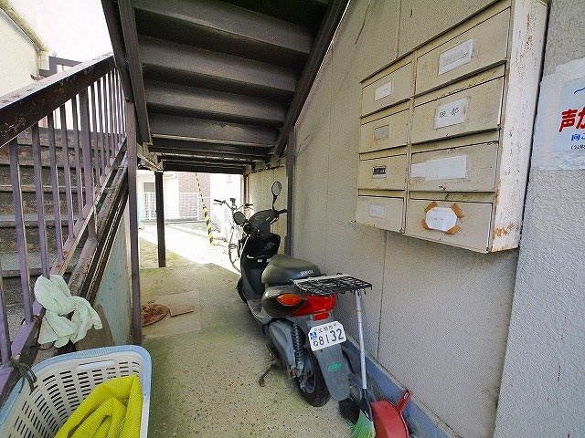 橋本マンションのその他共用部分|駐輪場です