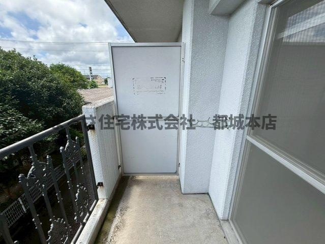 サンライズ都北のバルコニー