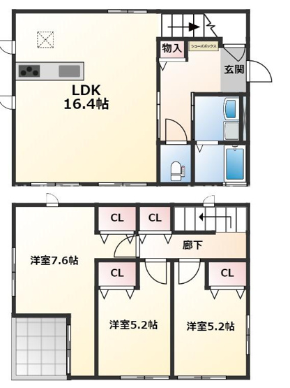【間取り】 | 阿保乙戸建