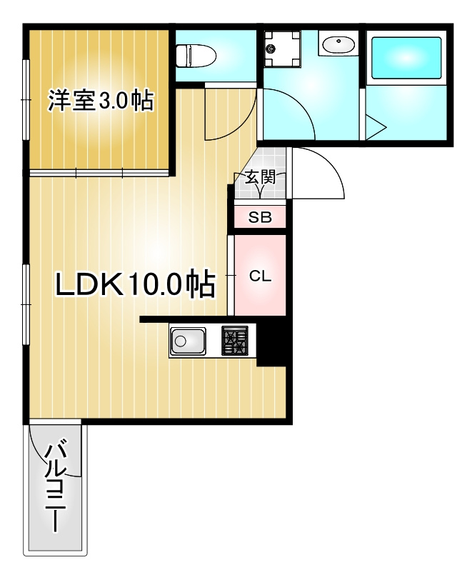 Arie則武|名古屋市の賃貸ならMy賃貸の間取り|Arie則武