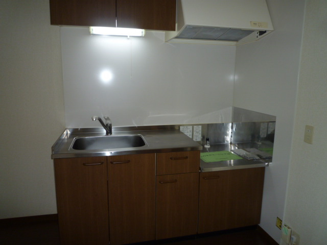 エスポワール都ⅡBのキッチン|ガスコンロ設置可