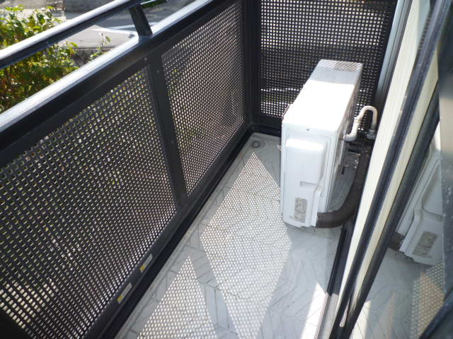 エスポワール都ⅡBのバルコニー