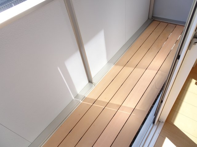 マシェリS　Ⅱのバルコニー