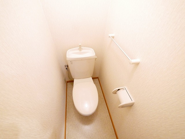 ガーデンパレスⅡのトイレ|トイレもきれいです