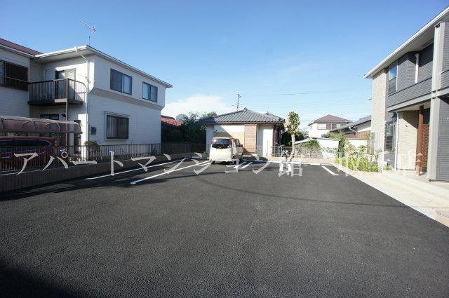 谷井田レジデンスの駐車場