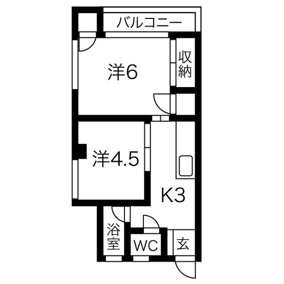 【間取り】 | 白川ビル