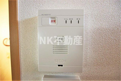 【セキュリティ】 | Grand Chariot B（グランシャリオB)（荒本賃貸） | ホームセキュリティ付きです