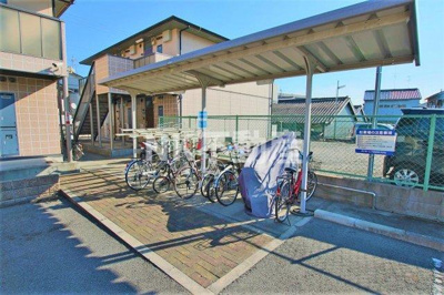 【その他】 | Grand Chariot B（グランシャリオB)（荒本賃貸） | 駐輪場です