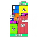 【間取り】 | ファミールＨＩＲＯの間取り