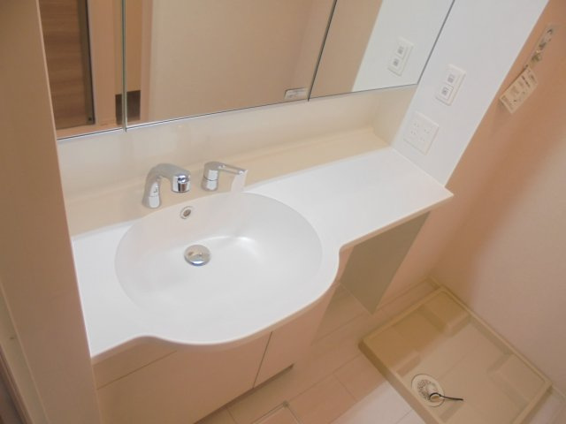 グレース八幡の洗面所