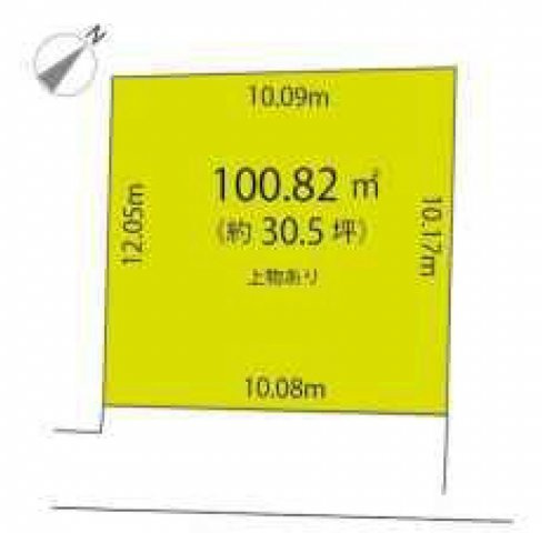 箕面市新稲3丁目　土地