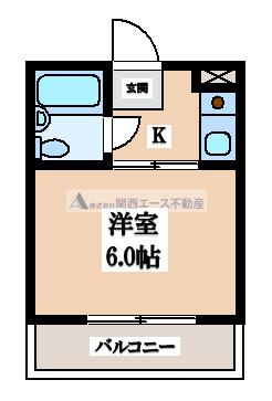 【間取り】 | エトワールヴィルーR瓜生堂