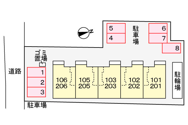 萬の区画図