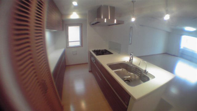 千代田区三番町の賃貸マンションのキッチン